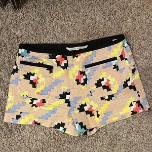 Rachel Rachel Roy Native Chino Combo Shorts Sz 8